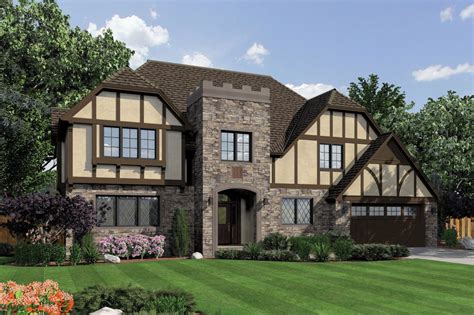 tudor style home plans|modern english tudor house plans.